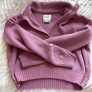 Abercrombie Pink Sweater XS
